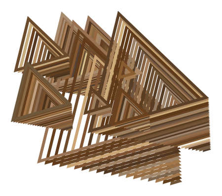 Artistic triangle background pattern abstract. Vector illustration graphic.のイラスト素材