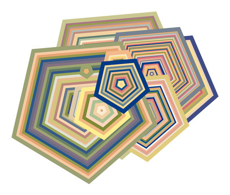 Abstract geometric background with shape of  pattern. Vector illustration graphic.