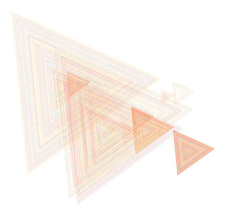 Abstract conceptual geometric triangle pattern. Good for web page, graphic design, catalog, texture or background. Vector illustration graphic.のイラスト素材