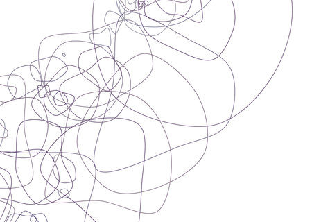 Color abstract motion, particle or random geometric pattern generative art background. Vector...