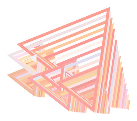 Artistic triangle background pattern abstract. Vector illustration graphic.