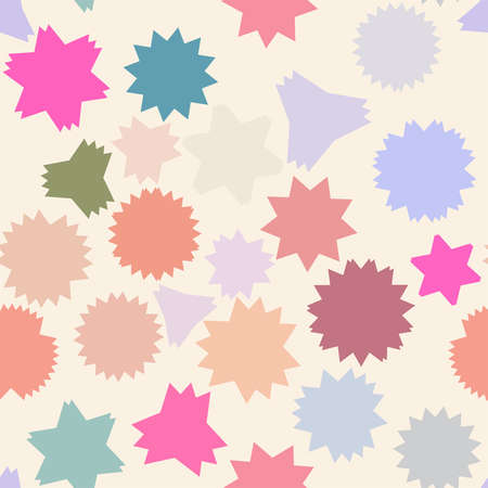 Seamless conceptual background, for web page, graphic design, catalog or texture. Pattern of star. Vector illustration graphic.のイラスト素材