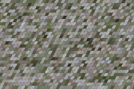 Color abstract triangle strip geometric pattern generative art background. Vector illustration graphic.のイラスト素材