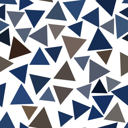 Seamless background abstract geometric triangle pattern for design. Vector illustration graphic.