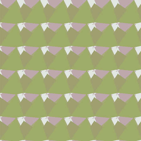 Seamless color abstract  geometric pattern generative art background. Vector illustration graphic.のイラスト素材