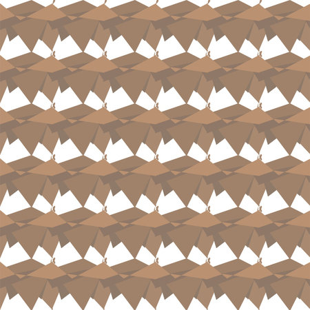 Seamless color abstract  geometric pattern generative art background. Vector illustration graphic.のイラスト素材