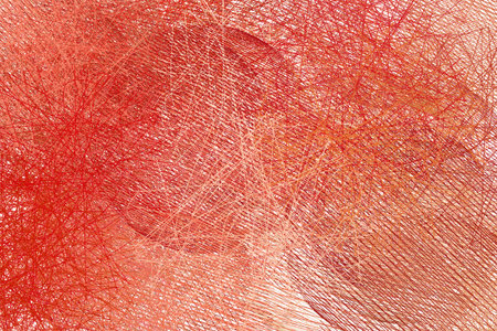 Abstract geometric background with shape of messy random line circles pattern. Vector illustration...