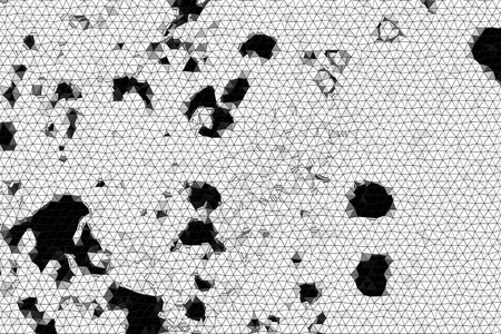 Black and white B&W grunge, rough or retro illustrations background abstract, overlay filter effect texture.の写真素材