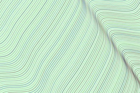 Geometric Conceptual background line, curve & wave pattern for design. Vector illustration graphic.のイラスト素材