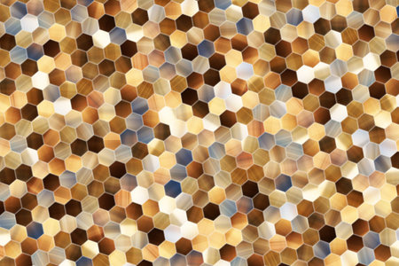 Hexagon strip illustrations background abstract, colorful pattern texture.
