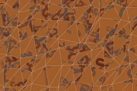 Abstract triangle strip illustrations background.