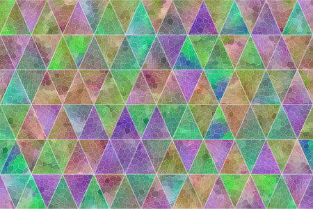 Artistic triangle strip pattern of geometric background abstract.