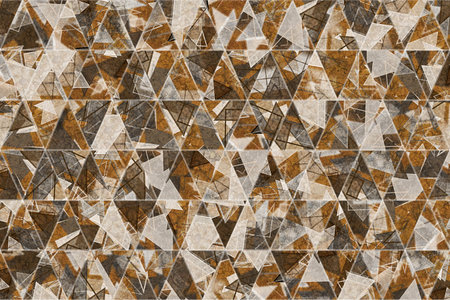 Abstract pattern of geometric triangle strip, artistic for graphic design, catalog, textile or...