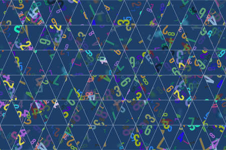 Background or backdrop, triangle strip pattern of geometric, good for design texture.の写真素材