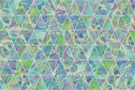 Triangle strip abstract pattern of geometric background, texture or backdrop.