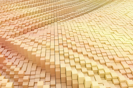 Blocks, geometric structure, shape composition. For web page, wallpaper, graphic design, catalog,...