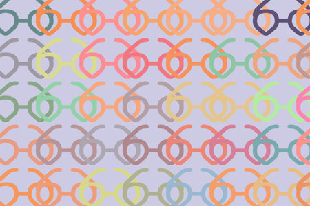 Background abstract mixed or mutiple shapes, hand drawn for design. Cartoon style vector.