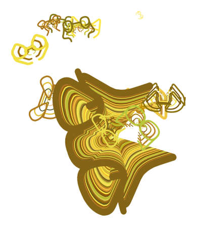 Texture background free style pattern. Abstract mutiple shapes, good for design. Vector artwork.のイラスト素材