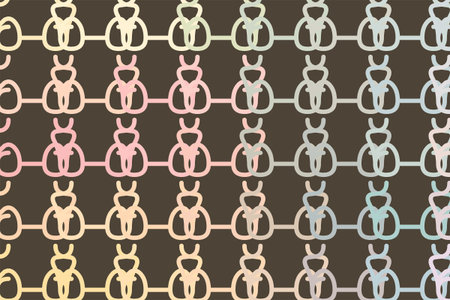 Mixed or mutiple shapes background hand drawn, good for graphic design. Cartoon style vector.