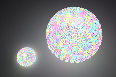 CGI typography, made up from currency character sphere or planet, for design texture or background....