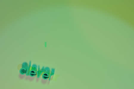 Clever, keywords, CGI, typography. For web page, wallpaper, graphic design, catalog, texture or background. 3D rendering.の写真素材