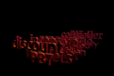 Background abstract, motivation related keywords cloud CGI typography, for design & graphic...
