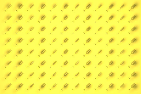 Bunch of transparent empty glasses on plain background. 3D rendering images.