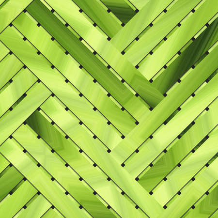 Abstract virtual geometric pattern woven mat or rattan, artistic for graphic design, catalog, textile or texture printing & background.の写真素材