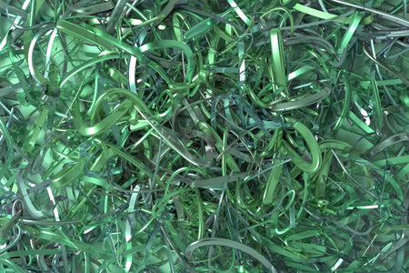 Background abstract, messy strings virtual backdrop CGI composition, for design & graphic resource....