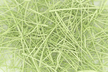 CGI composition, messy strings virtual backdrop, for design texture or title background. 3D render.の写真素材