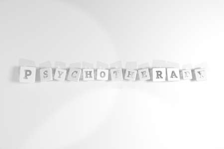 Psychotherapy, health keyword. Graphic resource, texture or background, for web page or design.の写真素材