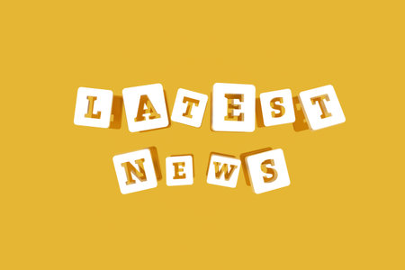 Latest News, business keyword. Graphic resource, texture or background, for web page or design.