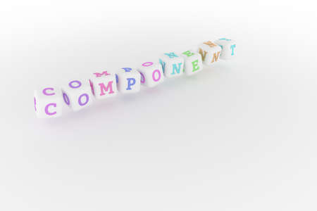 Component computer ICT keyword. Graphic resource, texture or background, for web page or design.の写真素材