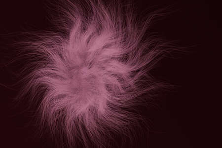 Abstract of fur, dreamy & artistic look background. Closeup, 3D rendering & illustration. Good for book, magazine, catalog cover & design.の写真素材