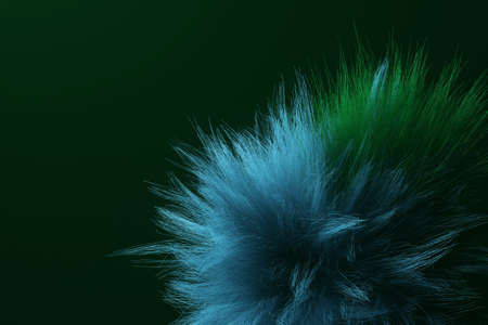 Abstract of fur, dreamy & artistic look background. Closeup, 3D rendering & illustration. Good for book, magazine, catalog cover & design.の写真素材