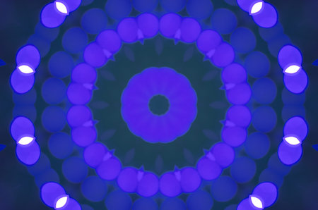 Colorful abstract kaleidoscope dreamy style texture for graphic resources background.