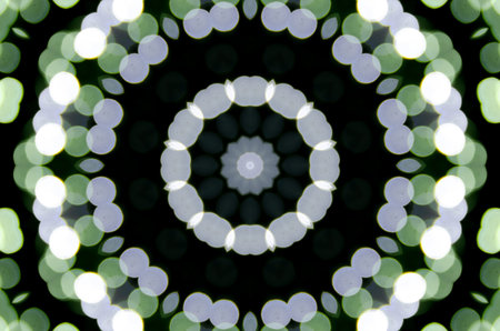 Colorful abstract kaleidoscope dreamy style texture for graphic resources background.