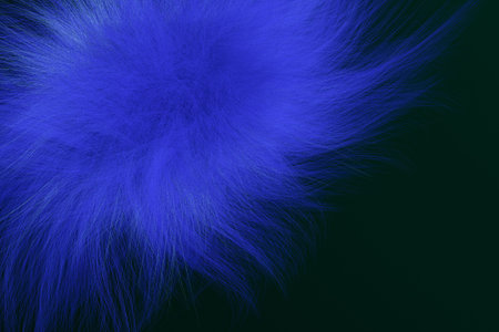 Abstract of fur, dreamy & artistic look background. Closeup, 3D rendering & illustration. Good for...