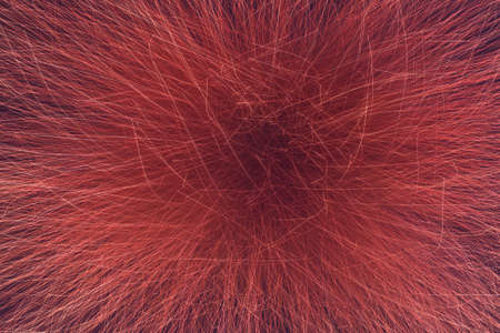 Abstract of fur, dreamy & artistic look background. Closeup, 3D rendering & illustration. Good for book, magazine, catalog cover & design.の写真素材