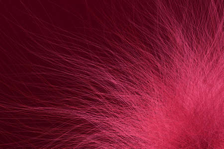 Abstract of fur, dreamy & artistic look background. Closeup, 3D rendering & illustration. Good for book, magazine, catalog cover & design.の写真素材