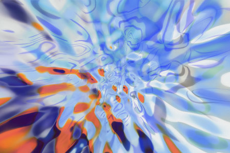Dreamlike, abstract illustrations of dreamy and surreal, conceptual. For design background.