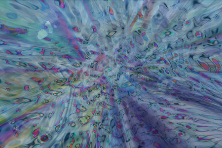 Dreamlike. Abstract dreamy and surreal generative art background.
