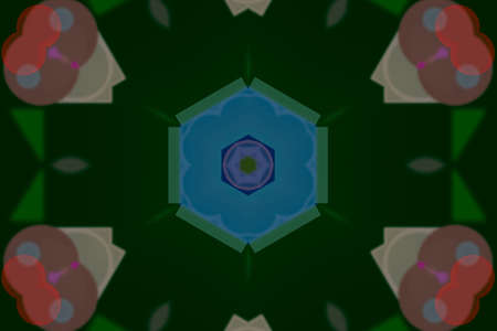 Colorful Conceptual background, dreamy style, kaleidoscope for design catalog or texture.の写真素材