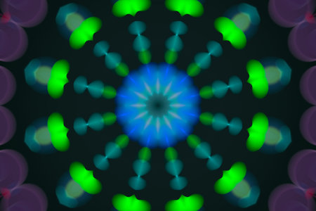 Colorful Abstract dreamy style kaleidoscope, artistic for graphic design, catalog, textile or...