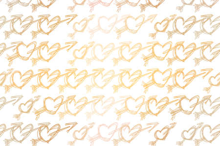 Background abstract love for valentine day, hand drawn for design, graphic resource. Vector artwork.のイラスト素材