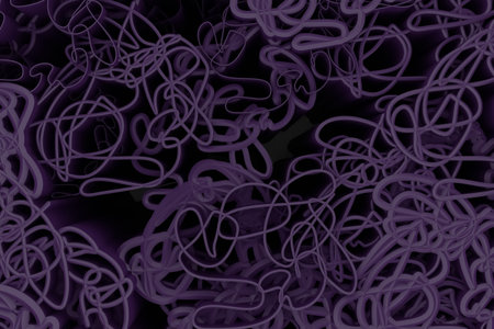 Messy colorful curve geometric lines, illustrations, for graphic design, wallpapers, booklets. 3D...