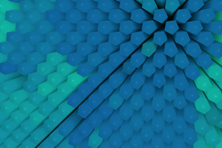Background abstract, colorful shapes geometric, for design & graphic resource. 3D render.