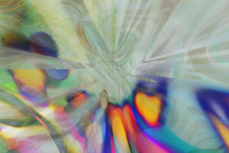 Illustrations of fluid effects, blur dreamy. For graphic design catalog, texture or background. Vector artwork.の写真素材