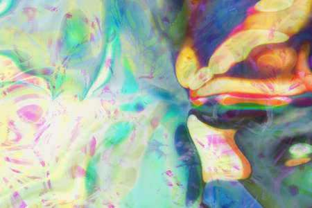 Blur dreamy, abstract illustrations of fluid effects, conceptual. For design background. Vector artwork.の写真素材