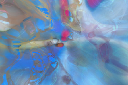 Abstract fluid effects illustrations background,blur dreamy.